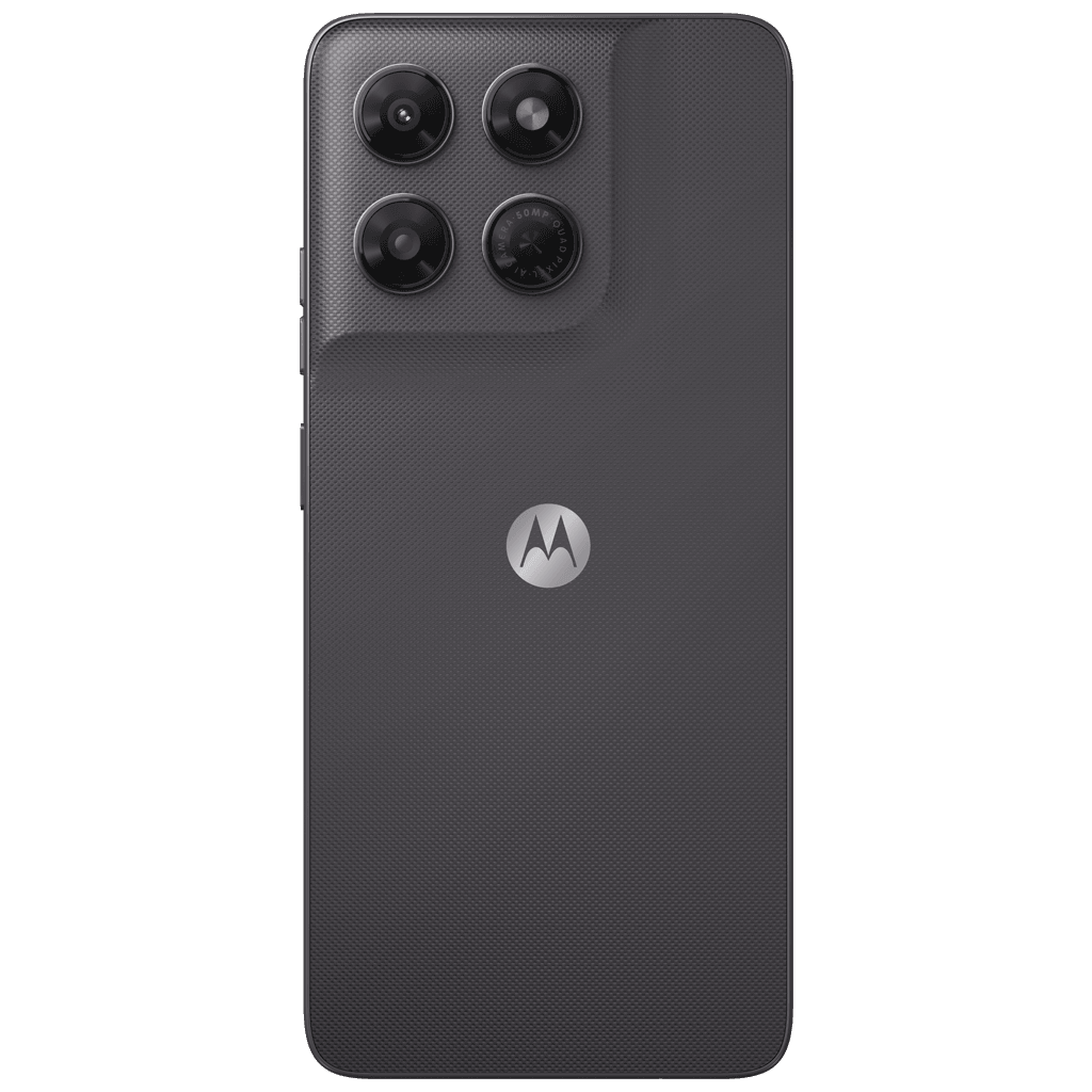 Motorola g37 i grått, baksida
