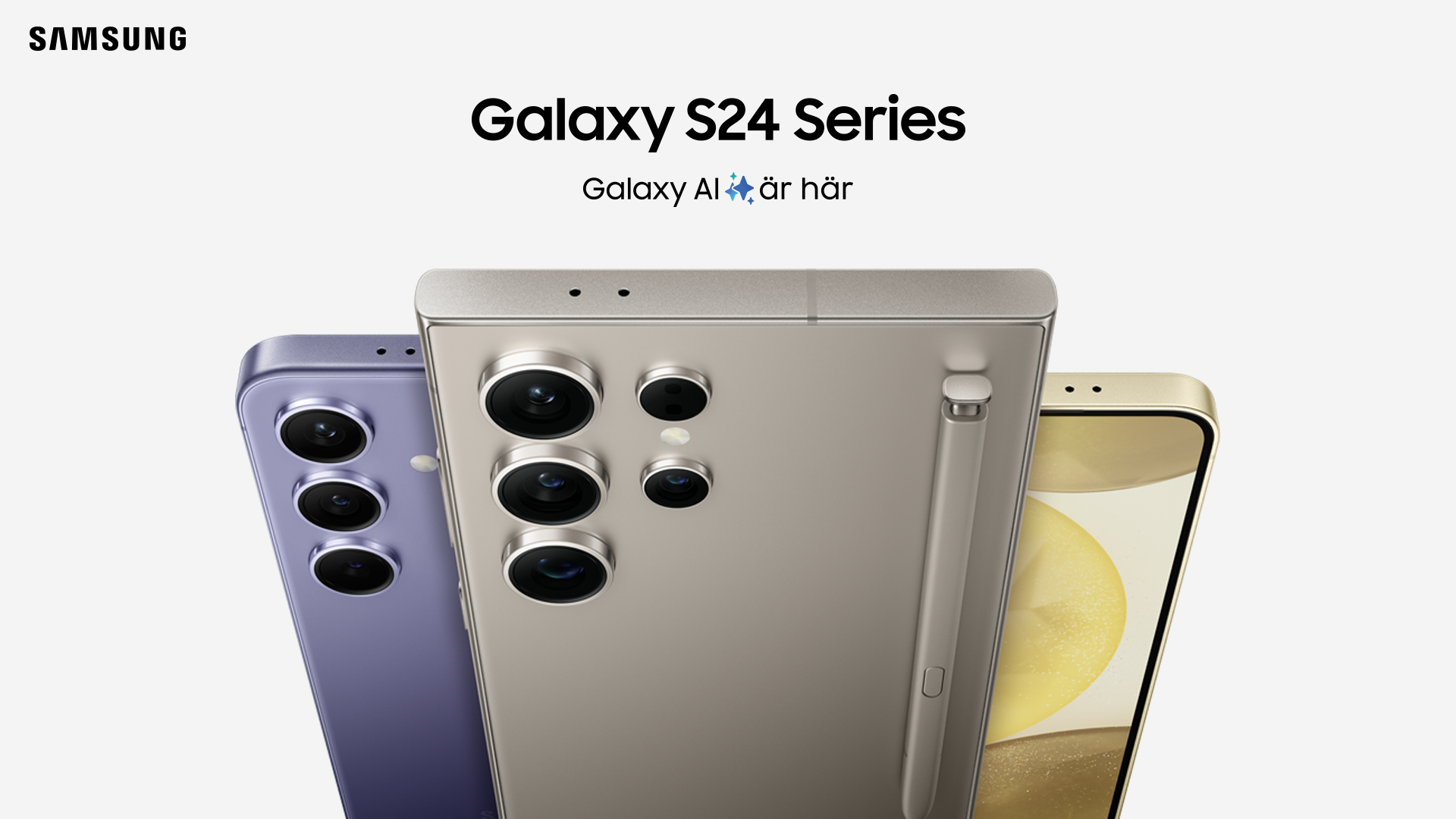Nya Samsung Eureka S24-serien - alla mobiler
